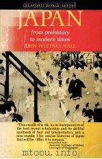 Japan FROM PREHISTORY TO MODERN TIMES PDF电子版封面
