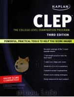 CLEP THE COLLEGE-LEVEL EXAMINATION PROGRAM THIRD EDITION PDF电子版封面 1419552775