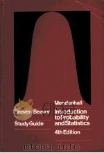 INTRODUCTION TO PROBABILITY AND STATISTICS 4TH EDITION PDF电子版封面