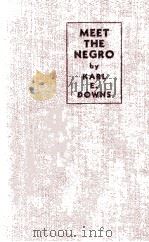 MEET THE NEGRO（ PDF版）