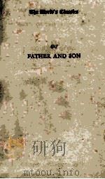 FATHER AND SON: A STUDY OF TWO TEMPERAMENTS 1907 PDF电子版封面