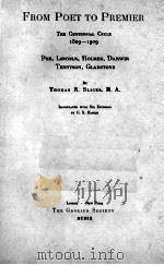 FROM POET TO PREMIER THE CENTENIAL CYCLE 1809-1909（1909 PDF版）