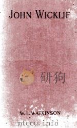 JOHN WICKLIF     PDF电子版封面     