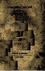 ONE MAN ALONE 1944 PDF电子版封面
