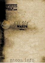 WATTS（ PDF版）