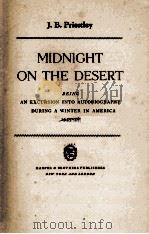 MIDENIGHT ON THE DESERT 1937 PDF电子版封面