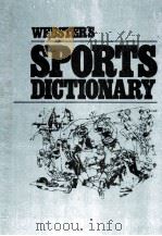WEBSTER'S SPORTS DICTIONARY PDF电子版封面