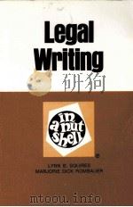 LEGAL WRITING IN A NUTSHELL PDF电子版封面