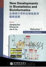 NEW DEVELOPMENTS IN BIOSTATISTICS AND BIOINFORM ATICS VOLUME 1 PDF电子版封面