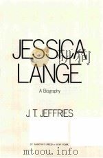 JESSICA LANGE A BIOGRAPHY PDF电子版封面