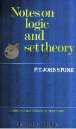 NOTES ON LOGIC AND SETTHEORY PDF电子版封面 0521336929