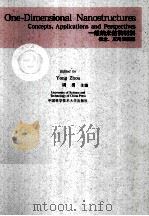ONE-DIMENSIONAL NANOSTRUCTURES CONCEPTS APPLICATIONS AND PERSPECTIVES PDF电子版封面 7312022012 YONG ZHOU