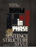 IN PHASE FORM 3 SENTENCE STRUCTURE STYLE PDF电子版封面