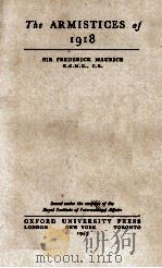 THE ARMISTICES OF 1918（1943 PDF版）