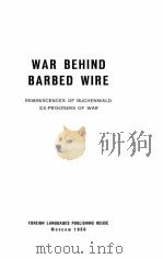 WAR BEHIND BARBED WIRE 1959 PDF电子版封面