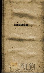 RICHARD II 1941 PDF电子版封面