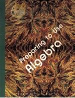 PREPARING TO USE ALGEBRA PDF电子版封面