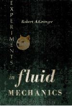EXPERIMENTS IN FLUID MECHANICS PDF电子版封面