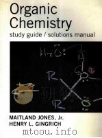 STUDY GUIDE/SIKYTUIBS NABYAK FIR HIBES'S ORGANIC CHEMISTRY PDF电子版封面