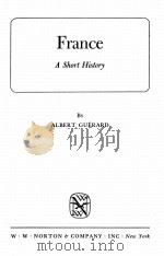 FRANCE: A SHORT HISTORY（1946 PDF版）