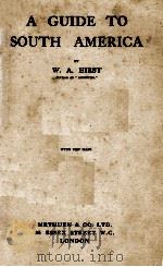 A GUIDE TO SOUTH AMERICA 1915 PDF电子版封面