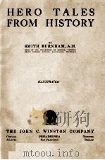 HERO TALES FROM HISTORY 1922 PDF电子版封面