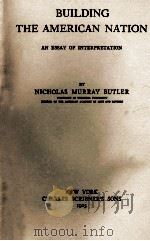 BUILDING THE AMERICAN NATION（1923 PDF版）