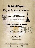 Modern Techniques for Molding and Mold Making（1984 PDF版）