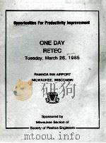 Opportunities For Productivity Improvement（1985 PDF版）