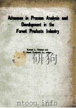 Advances in Process Analysis and Development in the Forest Products Industry 1985 PDF电子版封面