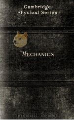 Mechanics PDF电子版封面