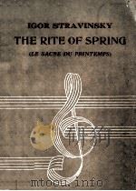 IGOR STRA VINSKY THE RITE OF SPRING（ PDF版）