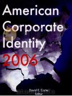 American corporate identity 2003 PDF电子版封面 0060081252