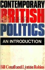 CONTEMPORARY BRITISH POLITICS AN INTRODUCTION（1989 PDF版）
