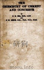 THE CHEMISTRY OF CEMENT AND CONCRETE（ PDF版）