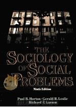 THE SOCIOLOGY OF SOCIAL PROBLEMS NINTH EDITION 1955 PDF电子版封面 0138216878