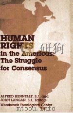 HUMAN RIGHTS IN THE AMERICAS:THE STRUGGLE FOR CONSENSUS   1982  PDF电子版封面     