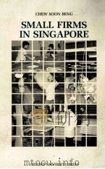 SMALL FIRMS IN SINGAPORE 1988 PDF电子版封面 0195888839