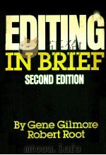 EDITING IN BRIEF SECOND EDITION 1977 PDF电子版封面 0878350624