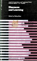 DISCOURSE AND LEARNING   1985  PDF电子版封面     