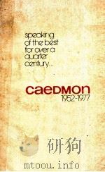 SPEAKING OF THE BEST FOR OVER A QUARTER CENTURY 1977 PDF电子版封面 0960115617