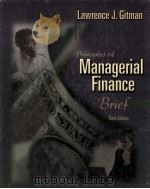 MANAGERIAL FINANCE BRIEF THIRD EDITION PDF电子版封面 PEARSON EDUCATION