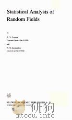 STATISTICAL ANALYSIS OF RANDOM FIELDS 1989 PDF电子版封面