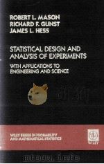 STATISTICAL DESIGN AND ANALYSIS OF EXPERIMENTS: WITH APPLICATIONS TO ENGINEERING AND SCIENCE（1989 PDF版）