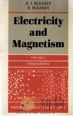 ELECTRICITY AND MAGNETISM VOLUME 2 THIRD EDITION（1976 PDF版）