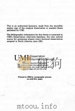 THE CHEMISTRY OF CATIONIC METAL COMPLEXES 1987 PDF电子版封面