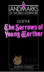 THE SORROWS OF YOUNG WERTHER 1987 PDF电子版封面 MARTIN SWALES