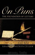 ON PUNS THE DOUNDATIO NOF LETTERS 1988 PDF电子版封面 0631158936