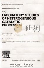 LABORATORY STUDIES OF HETEROGENEOUS CATALYTIC PROCESSES VOL. 42 1989 PDF电子版封面