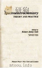 SPECTROELECTROCHEMISTRY THEORY AND PRACTICE 1989 PDF电子版封面